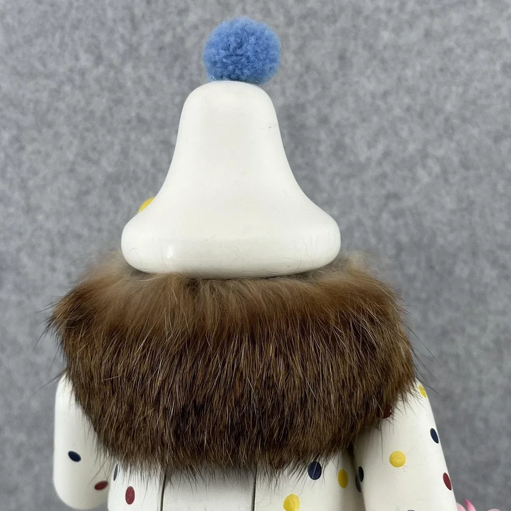 KWO Clown Nutcracker Balloons Germany Signed‎ Em Merck Wood Old World Christmas